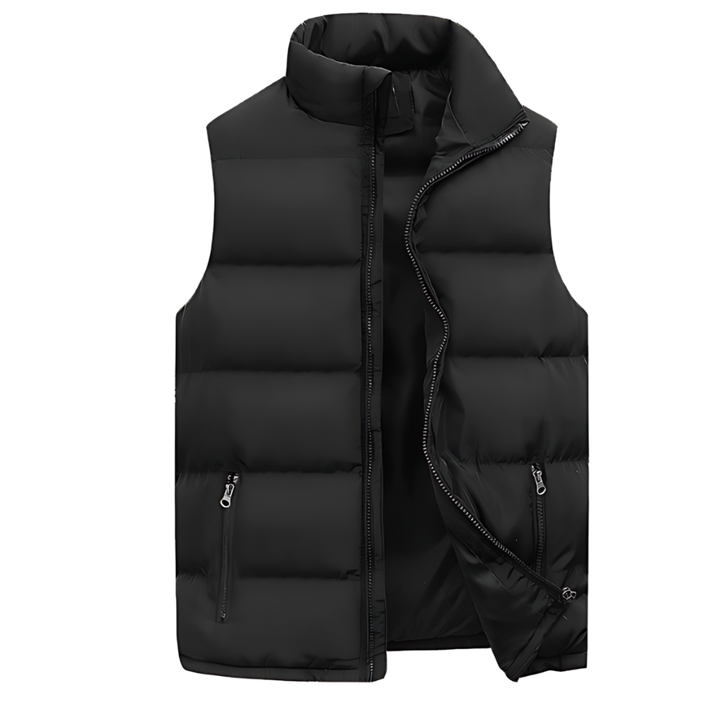 Men's Quilted Gilet Vest Sleeveless Layering Jacket Bodywarmer