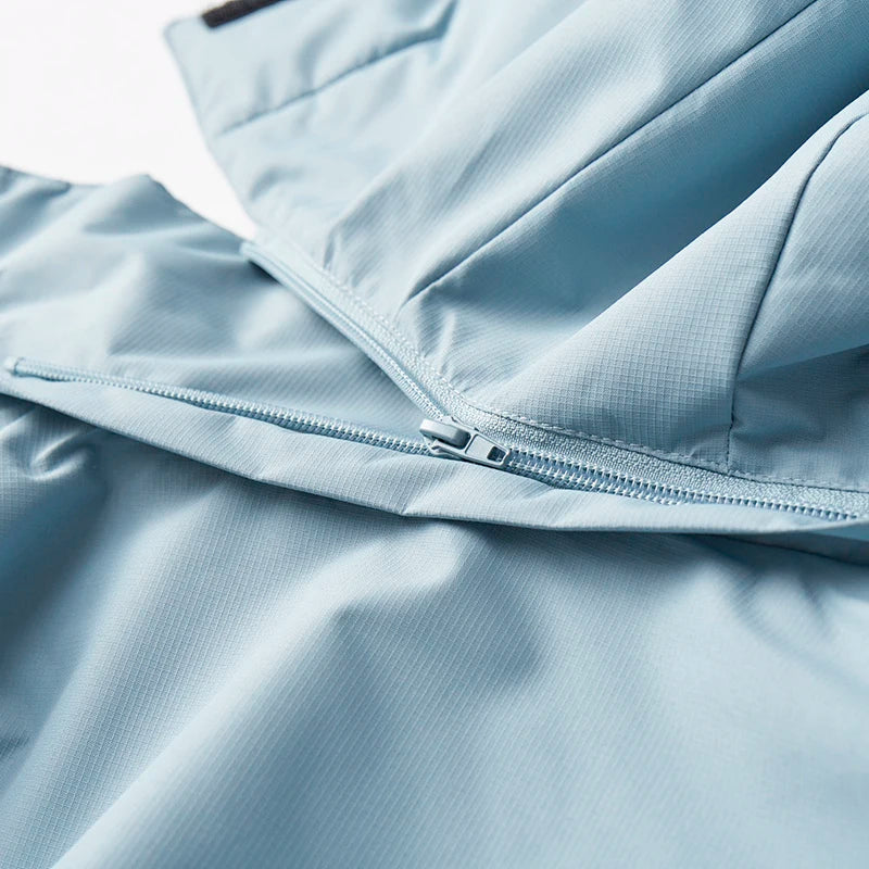 Men's Waterproof Fleece Lined Windbreaker Jacket with Hood and Padded Graphene Lining
