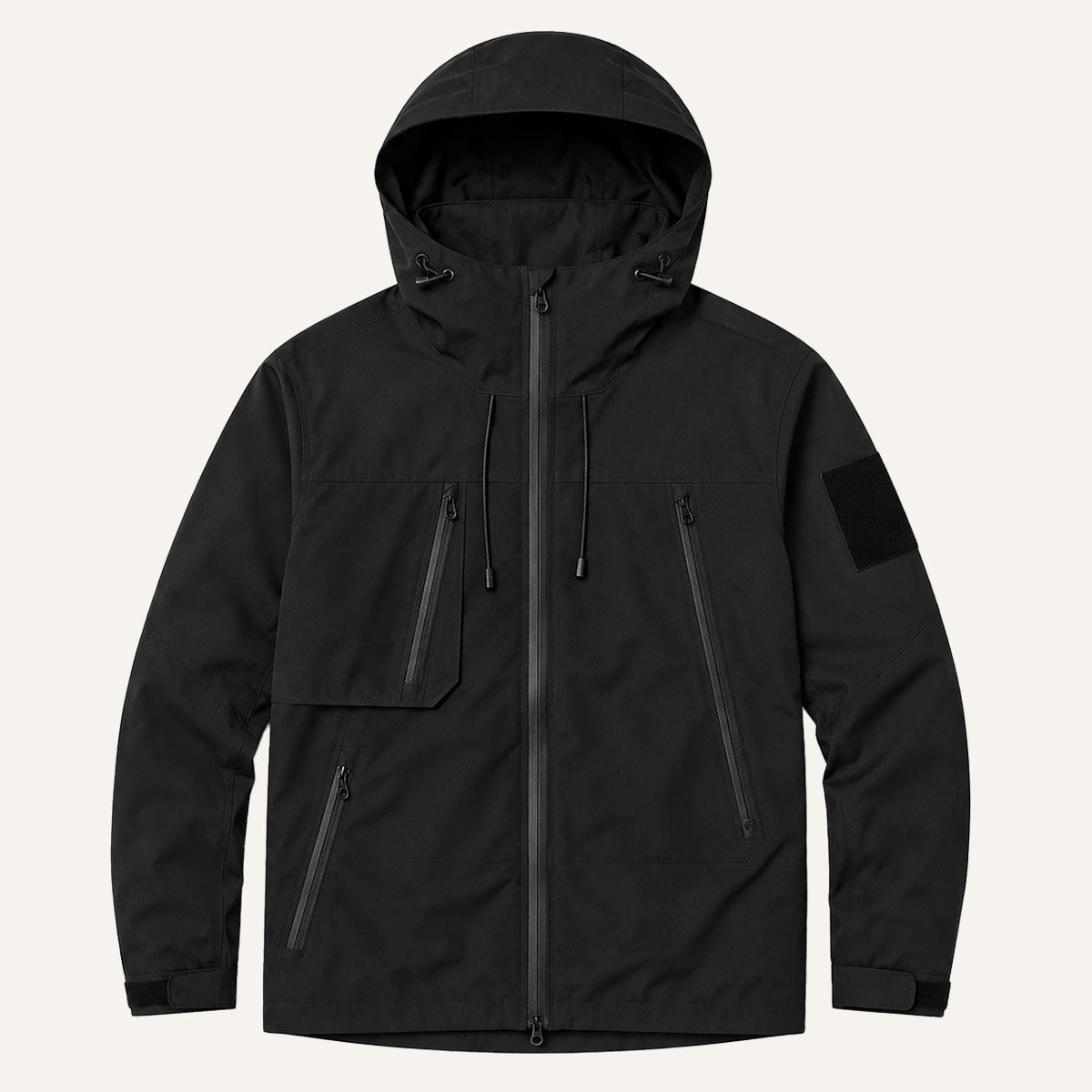 Men's Lightweight Waterproof Hooded Rain Jacket