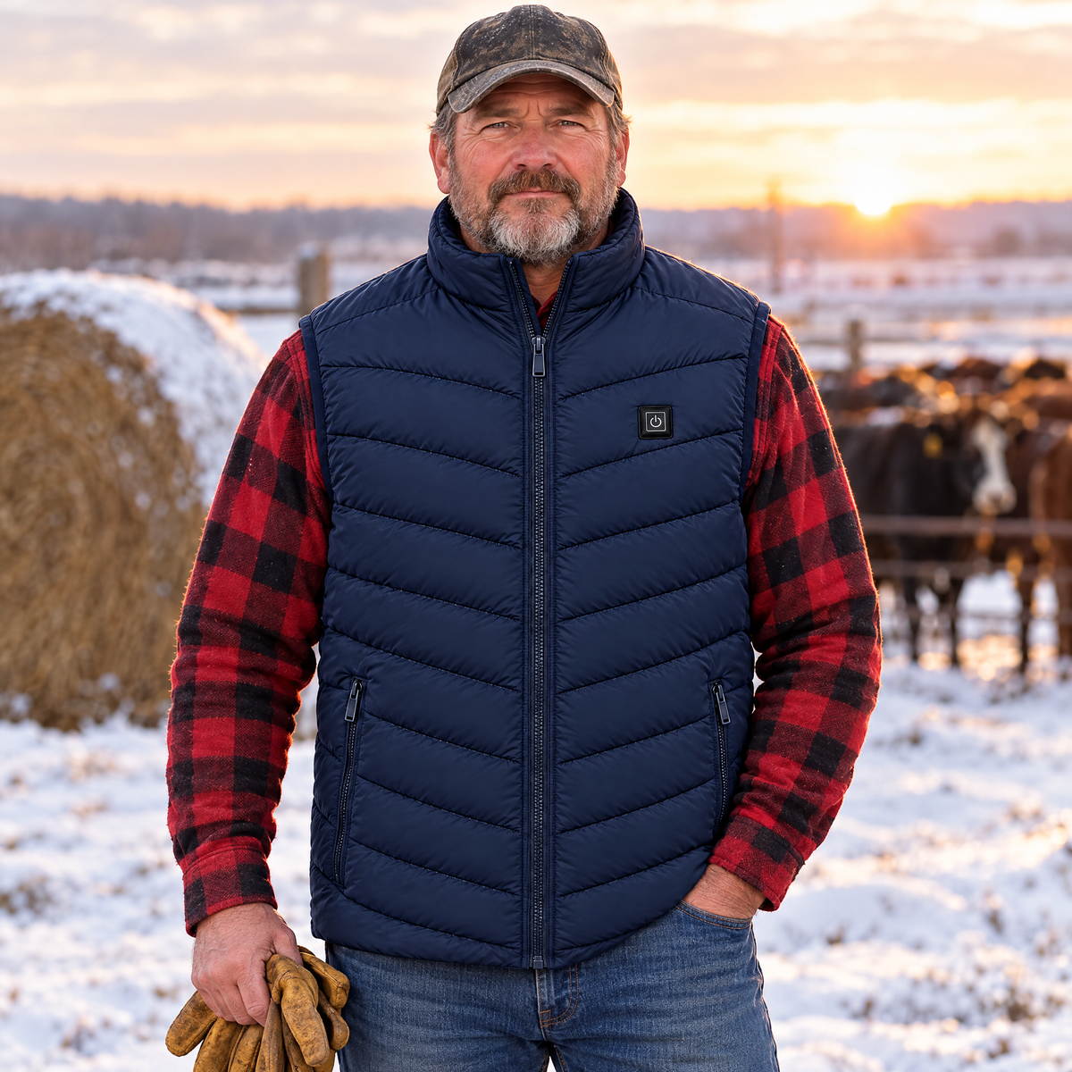 Treeline Men's Heated Vest