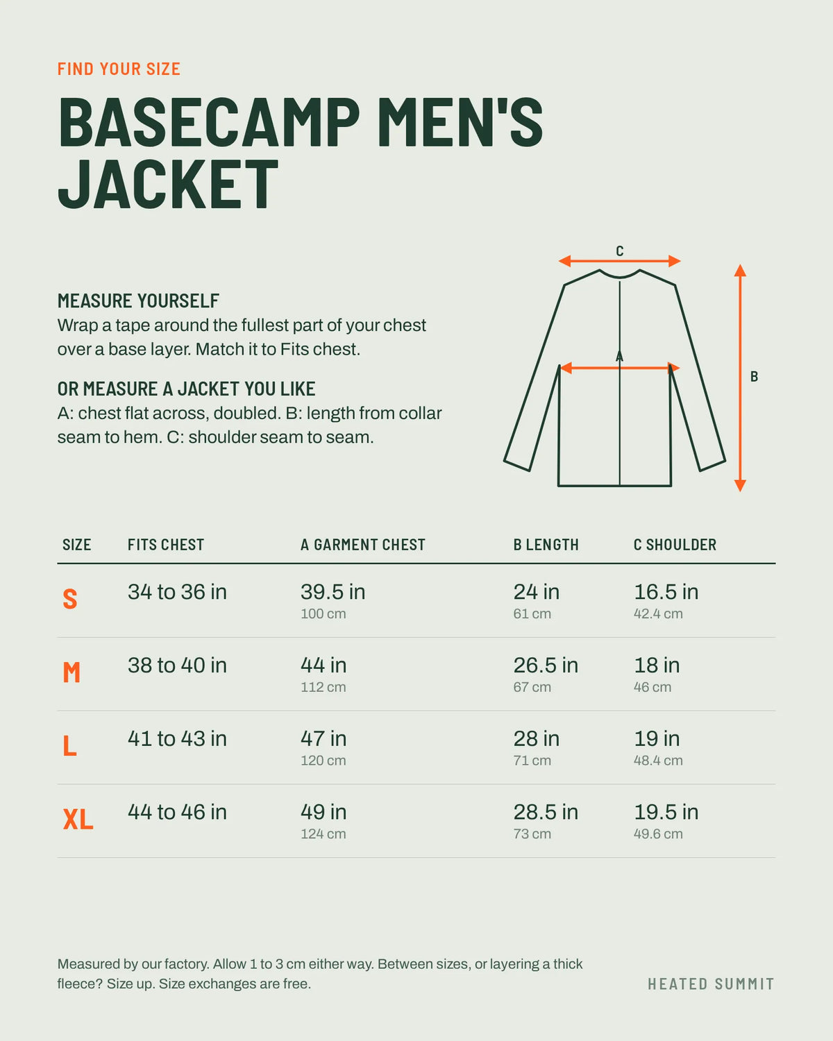 Basecamp Men's Heated Jacket