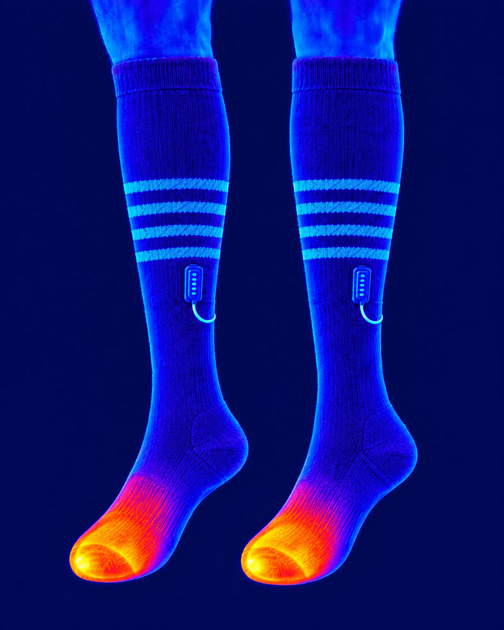 Switchback Heated Socks