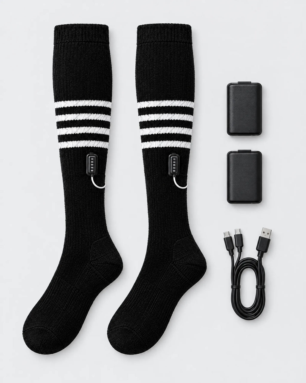 Switchback Heated Socks