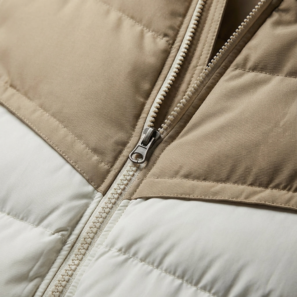 Men's Puffer Jacket Alpine Winter Coat Insulated Warm Outdoor
